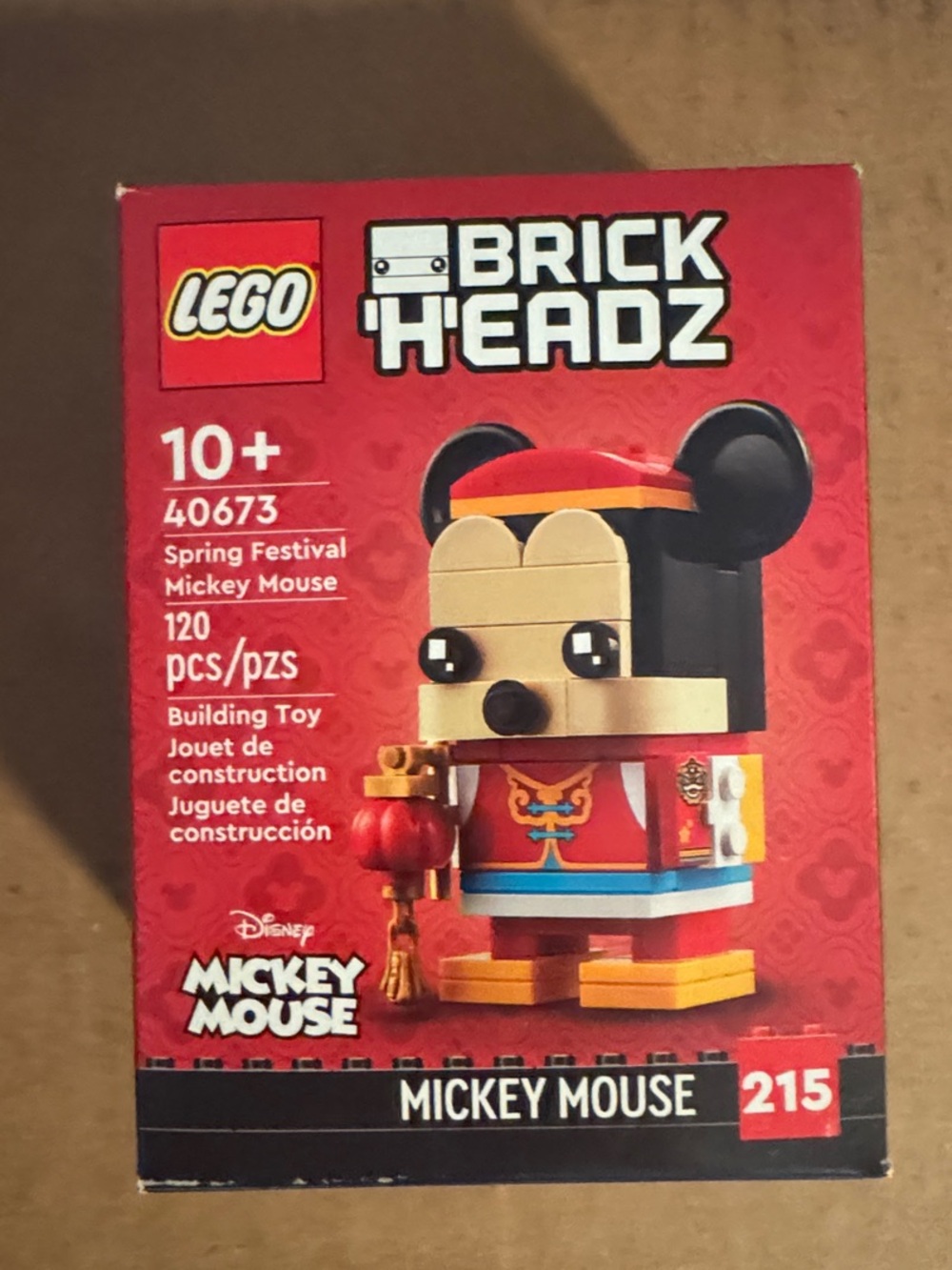 LEGO BrickHeadz Mickey Mouse Spring Festival Red & Black
